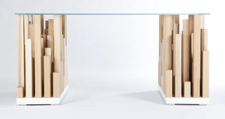 Illustration for article titled Work in the Big City From the Comfort of Home With This Skyscraper Desk